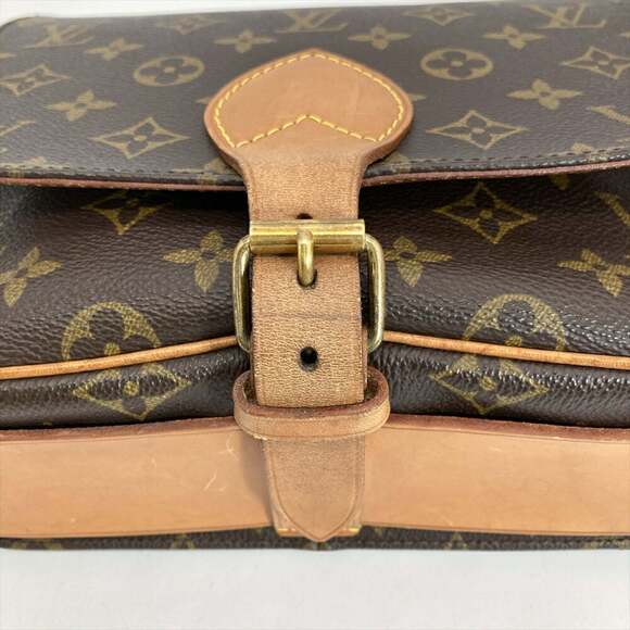LOUIS VUITTON Authentic Brown Monogram Canvas Shoulder Bag - Picture 7 of 16